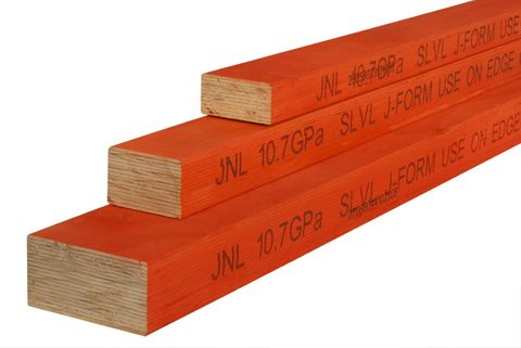 150mm x 77 Formwork LVL Beam 6.0 m Lengths - ORANGE -