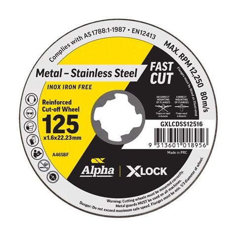 125mm X- Lock Premium Ultra Thin Cutting Discs