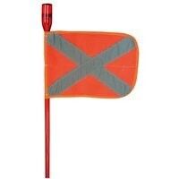 Safety Flag With Quick Release & Spring Base