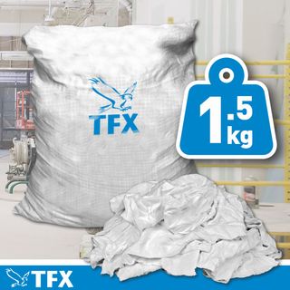 1.5 kg White Rags