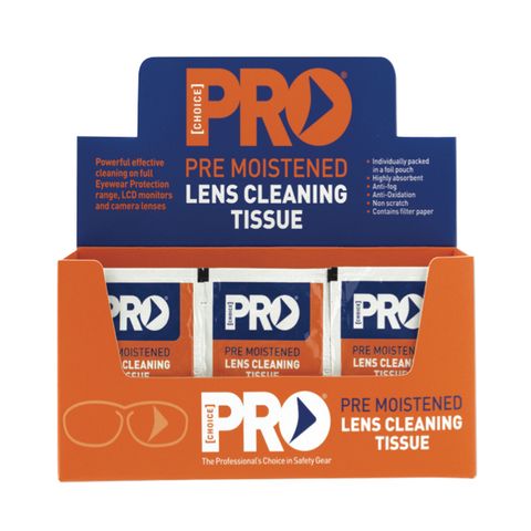 Lens Cleaning Wipes Box 100