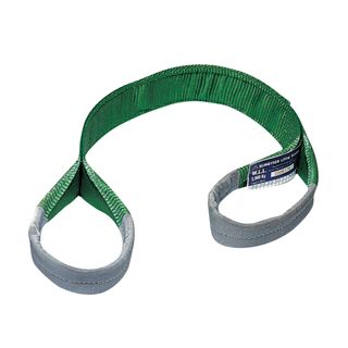 2000kg x 4mtr Flat Sling Green