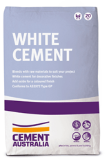 20kg Bag White Cement