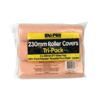 3 Pack 230mm Roller Cover