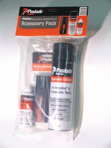 Impulse Accessory Pack - Battery, Oil and Degreaser