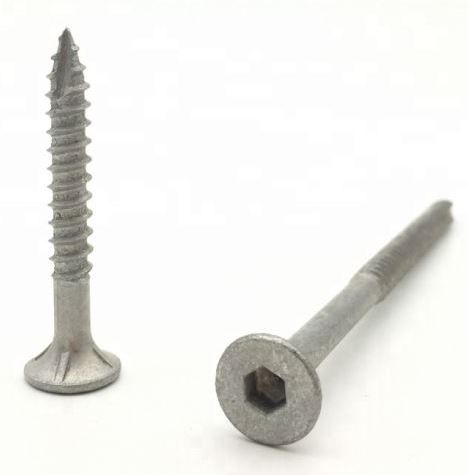 14g x 200mm Galvanised Batten Screw - 5mm Hex Drive