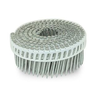 2.5 x 50mm Paslode 15 Degree Flat Ringshank S/S Decking Coil Nails - B25145