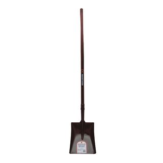 Long Wooden Handle Wide Head Square Mouth Shovel