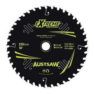 255mm x 64-Teeth Mitre Saw Blade - BlueMak