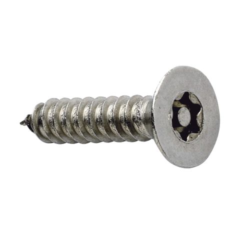 6g x 19mm (3/4") Resytork Stainless Countersunk Self Tapper T-10 Drive