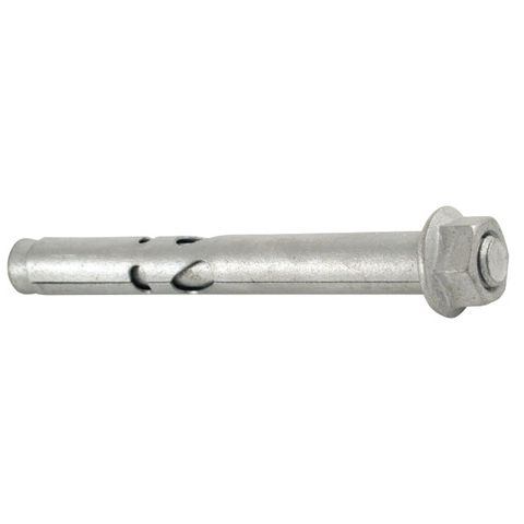 M10 x 100mm Galvanised Hex Head Dynabolts / Sleeve Anchors