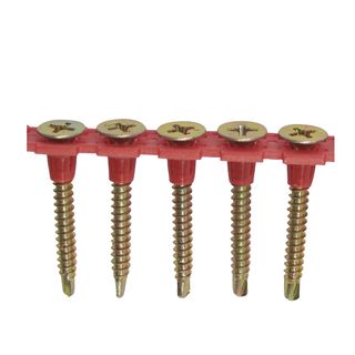 6g x 25mm Y/Z Drywall Metal Drilling Fine Thread Collated Screws Box 1000