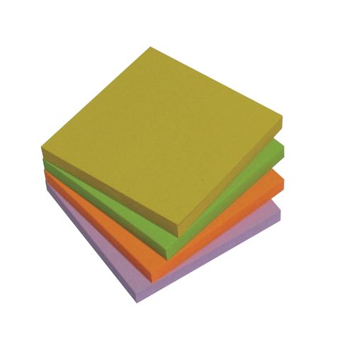 Post It Notes Rainbow Cube 4 Different Colours