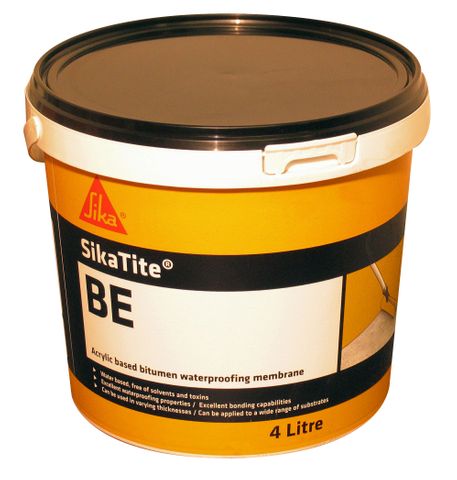 Sikatite-BE Acrylic Based Bitumen Waterproofing Compound 15 Ltr