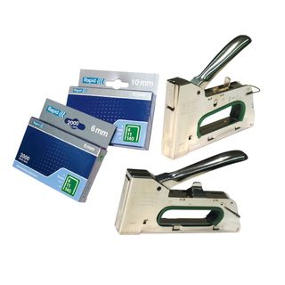 4 - 14mm Heavy Duty Staple Gun Set