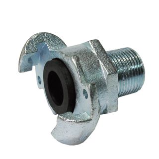 32MM H/Duty Male Thread / Claw Coupling ( suits Puddle Pump)  to suit yellow air hose