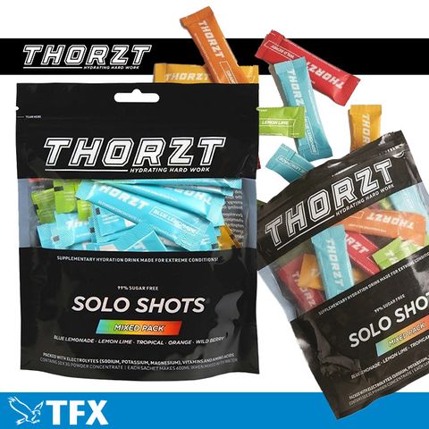 3g Sugar Free - Low GI Thorzt Electrolyte Concentrate Powder - Pk / 50 Mixed Flavours
