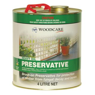 4Ltr Heavy Oil Preservative for Hardwoods