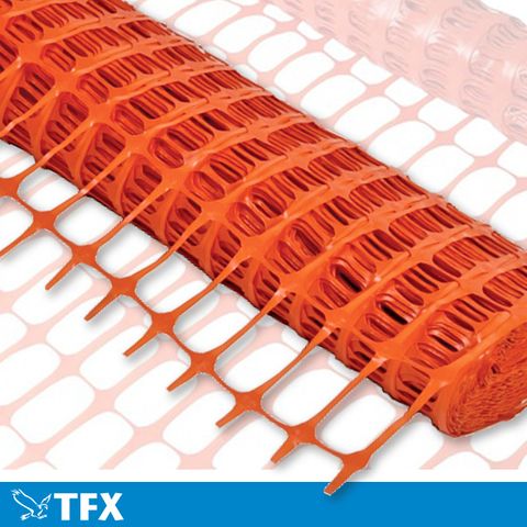 Barrier Mesh Plastic Heavy Duty Extruded 900mm x 50mtr