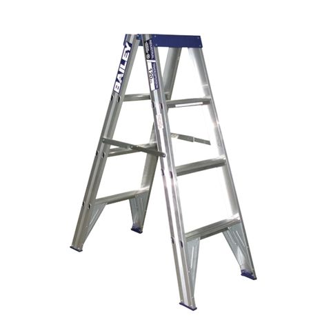 2.4m Aluminium Double Sided Step Ladder