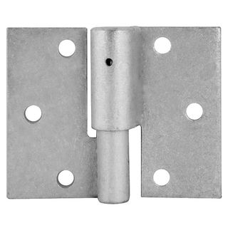 Left Hand Gate Hinge Ball Bearing Galvanised per pair