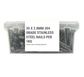 30 X 2.8MM 304 GRADE STAINLESS STEEL NAILS PER 1KG