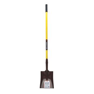 Long Fibreglass Handle Wide Head Square Mouth Shovel