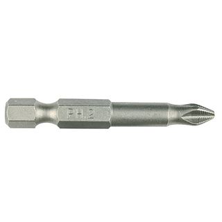 50mm PH2 Ribbed Driver Bit