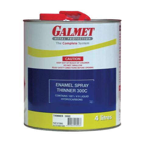 4Ltr Galmet Enamel Spraying Thinner 300C