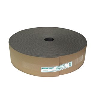 100mm x 25mtr Sticky Back Foam Joint