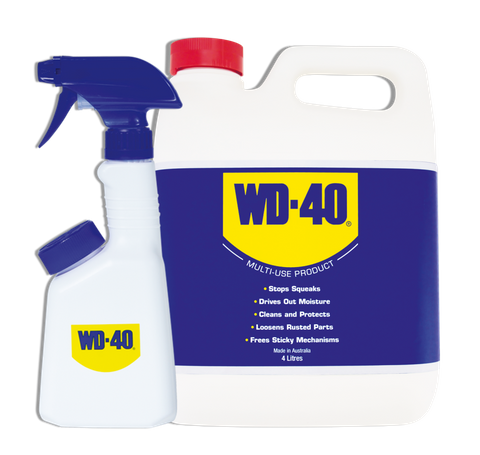 WD-40  4 Ltr with 500ml Spray Applicator Pack