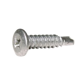 10g x 40mm Galvanised Self Drilling Wafer Head Screws