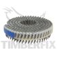 2.5 x 50mm Paslode 15 Degree Ring Shank Galv/Dacrotised Coil Nails - B25140