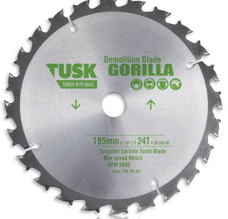 TUSK 185MM GORILLA DEMOLITION BLADE