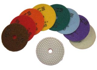 DIAREX ICE DRY POLISHING PAD 100MM #100