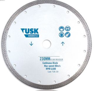 TUSK 105MM CONT DIAMOND BLADE