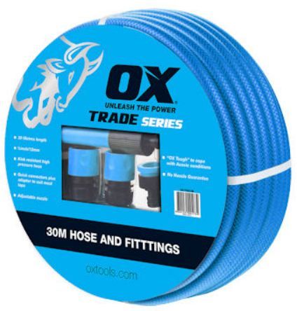 OX TRADE HOSE 30M FITTED