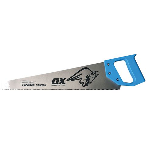OX TRADE HANDSAW WITH PLASTIC GRIP