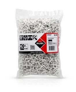 RUBI 2MM SPACERS 1000 PACK