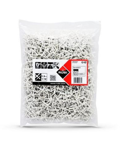 RUBI 1.5MM SPACERS  1000 PACK