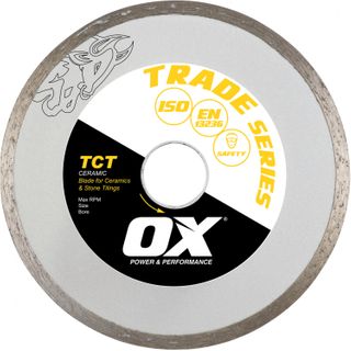 OX TRADE TCT 12" CONTINUOUS RIM DIAMOND BLADE
