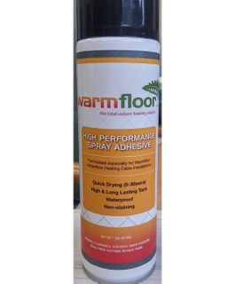 WARMFLOOR SPRAY ADHESIVE