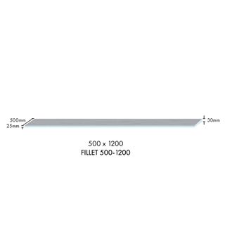 MARMOX END FILLET 500 X 1200 25-28MM