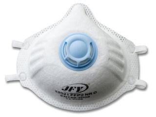 JFY 12 PK DISPOSABLE P2 DUST MASK WITH VALVE RESPIRATOR