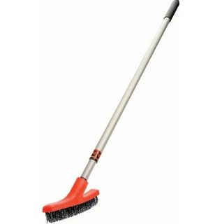 GROUT SCRUBBING BRUSH COMPLETE WITH LONG HANDLE
