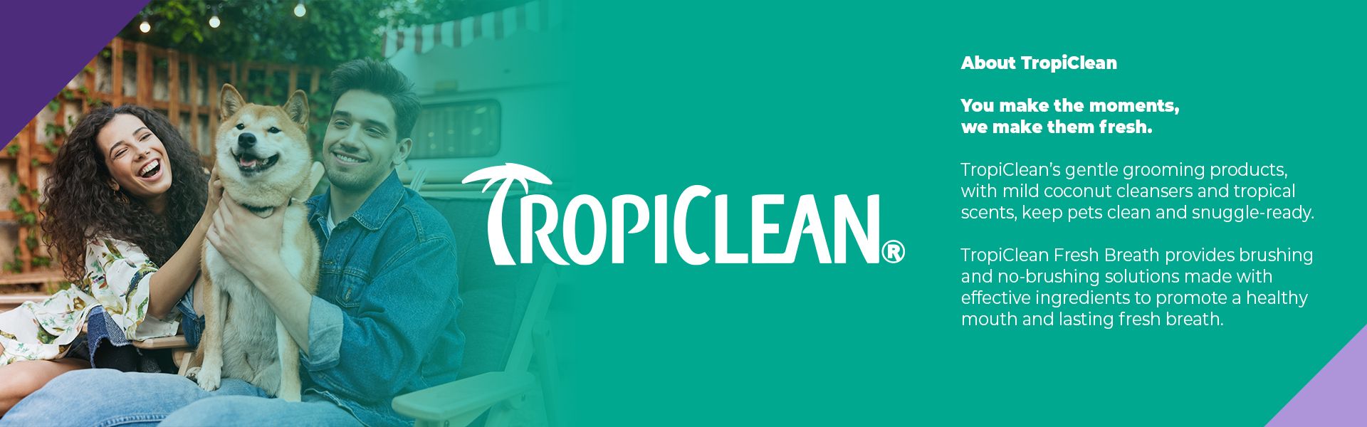 Brand page TropiClean
