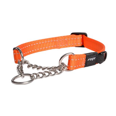 Rogz Control Obedience Collar Orange Med
