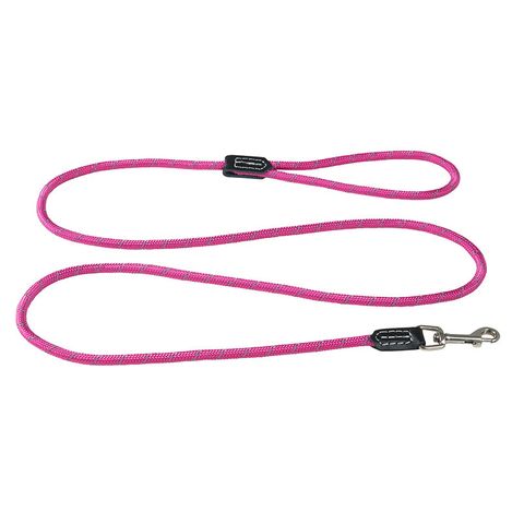 Rogz Classic Rope Lead Pink Med