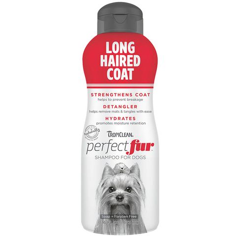 TropiClean PerfectFur Shampoo for Long Haired Coat 473mL