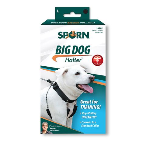 Sporn Big Dog Halter Black Lge